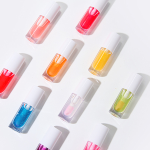 Bálsamo de aceite labial con vitamina E vegana, Base brillante, sabor a fruta personalizado, brillo de labios, Etiqueta Privada, protector solar hidratante, tamaño de viaje - Product Image 3