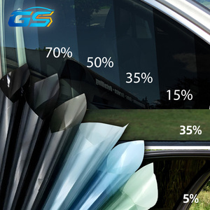 Barato tinte súper oscuro para ventanas de automóviles fábrica polarizada negro <span class=keywords><strong>coche</strong></span> vidrio tintado <span class=keywords><strong>coche</strong></span> ventana película Solar Uv rechazo - Product Image 1