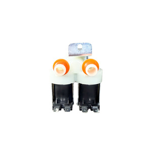 โซลินอยด์วาล์วแบบสองหัวเข้า 220V AC สำหรับเครื่องซักผ้า อุปกรณ์เสริมสำหรับการเติมน้ำ FPS90 270G13 - Product Image 1
