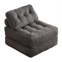 Matelas en tissu convertible pliable moderne, futon complet, fauteuil-lit de loisirs pour salon, bureau à domicile, chambre à coucher