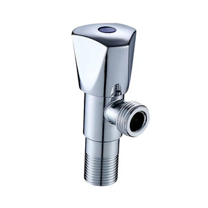 Robinet d'arrêt d'angle en laiton pour salle de bain, ouverture lente, 1/2 pouce, matériaux en cuivre, pour toilettes sanitaires, personnalisé, populaire - Product Image 3