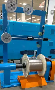 QIPANG High Quality Steel Wire Spool Shaftless Pay Off Machinereel Take Up Machine Take Up And Pay Out Cable Machine