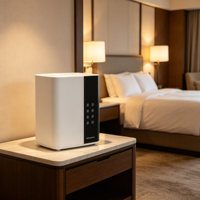 Diffuseur d'arômes multifonctionnel portable avec lumière nocturne, humidificateur ionisant pour la maison, la voiture, le bureau, l'hôtel