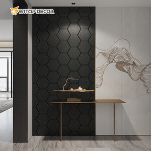Arte 3D Design legno doghe pannelli parete vendita al dettaglio legno noce <span class=keywords><strong>rovere</strong></span> pannello di rivestimento pannelli interni in legno - Product Image 4