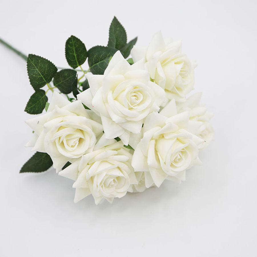 Rose d'angle - Blanc