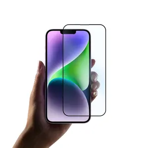 高清透明3D分子玻璃屏幕保护器，适用于iPhone 14 Pro全覆盖9h可回收聚酯屏幕薄膜