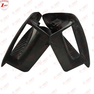 Évents de couvercle de moteur en Fiber de carbone Z-ART R35 pour capot moteur Nissan GTR évents en Fiber de carbone pour prise d'air de capot moteur R35 - Product Image 3