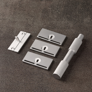 YAQI Aileron GEM Blade Stainless Steel Safety <strong>Razor</strong>-Twin Blade Traditional Shaving <strong>Razor</strong> For Smooth Comfortable Cut - Product Image 6