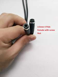 Локоть под углом 90 градусов Micro USB мужчина к 3,5 мм 3-полюсный Мужской стерео аудио разъем адаптер для наушников кабель - Product Image 5