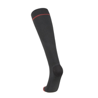 Chaussettes de compression personnalisées, chaussettes de sport à compression, hauteur genou, nylon et élasthanne, anti-odeur, évacuation de l'humidité, entraînement, unisexe
