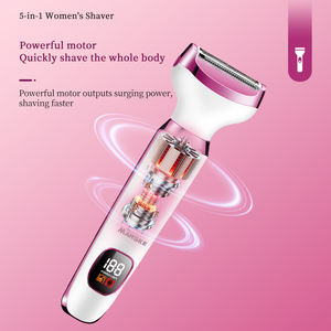 Épilateur électrique cinq en un pour femmes épilateur pour aisselles et parties intimes avec fonctions de coupe du nez et des <span class=keywords><strong>sourcils</strong></span> - Product Image 3