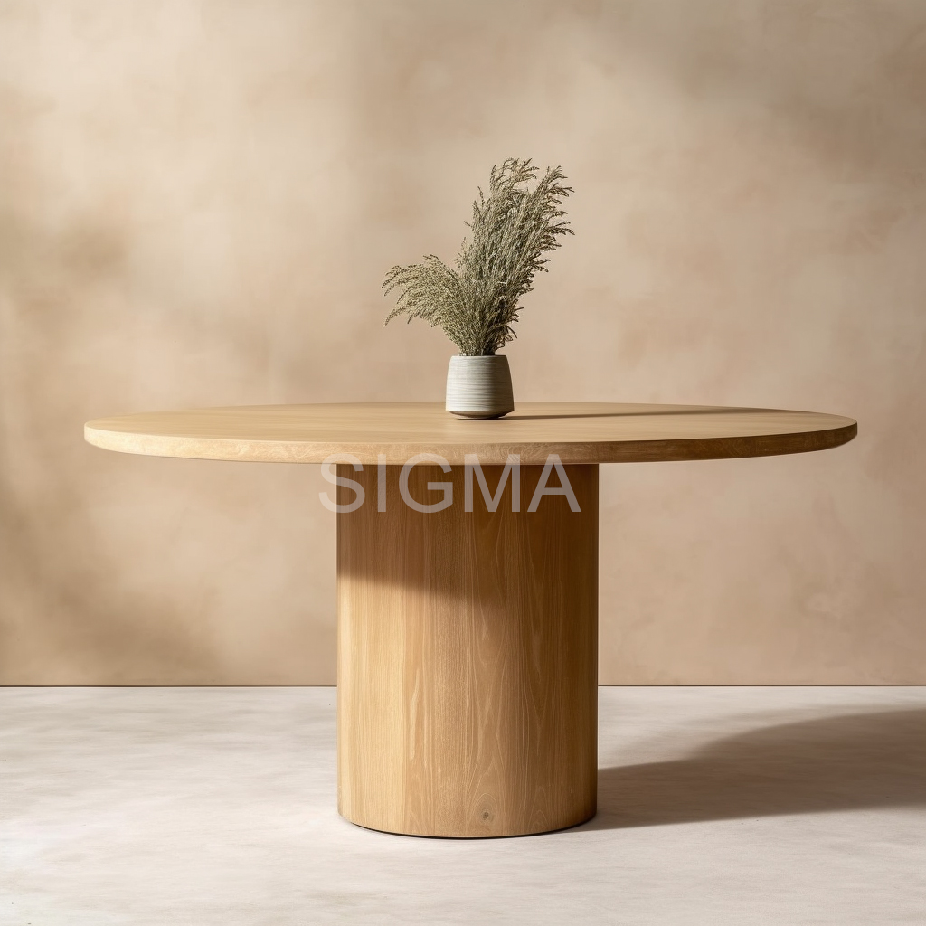 New Arrival Luxury Outdoor Patio Set Furniture Teak Table And Chair Set Round Dining Table Set