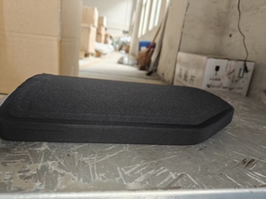 Armure tactique avec télécommande, noire, 30x25cm, <span class=keywords><strong>plaque</strong></span> balistique légère en PE rigide et céramique SIC - Product Image 6