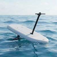 Planche de surf électrique E-foil Jiaqian 8000w avec moteur 45km/h, hydrofoil en PVC 35Ah 58V, poignée amovible, scooter gonflable Efoil