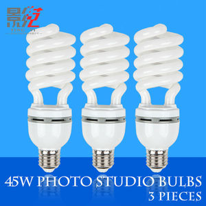 Bombilla de Luz para <span class=keywords><strong>Estudio</strong></span> Fotográfico de 45w, Temperatura de Color 5400-5500K, Luz Diurna, Ahorro de Energía - Product Image 4