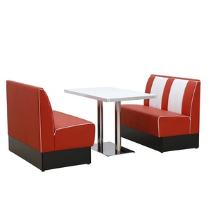 (SP-CS101) vintage 50s estilo restaurante mesa de comedor silla conjunto en <span class=keywords><strong>la</strong></span> promoción de estilo americano muebles retro - Product Image 6