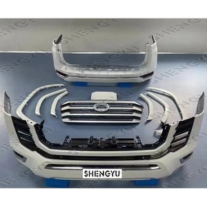 Kit carrozzeria in materiale pp per Land cruiser LC300 300 2021-2023 aggiornamento basso alla versione alta con paraurti anteriore paraurti posteriore GR <span class=keywords><strong>g</strong></span> - Product Image 6