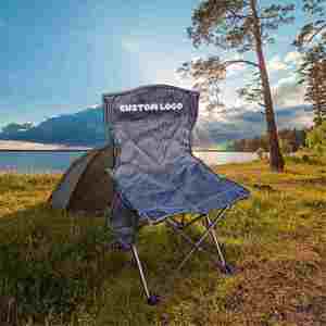 Chaise de pêche légère personnalisée, chaise de plage pliable portable, chaise de camping de plage - Product Image 1
