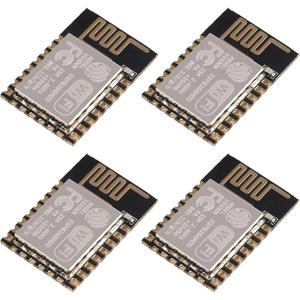 4pcs <strong>ESP8266</strong> ESP-12F ESP-12E WiFi <strong>Serial</strong> Module Microcontroller 802.11N Wireless Transceiver Remote <strong>Port</strong> Network Module - Product Image 1