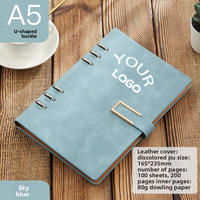 2026 Carnets en cuir imprimés promotionnels avec logo personnalisé planificateur à couverture rigide d'usine Agenda Journal Notebook