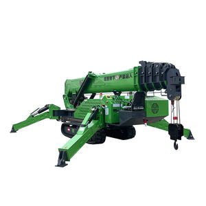 Grúa Araña HIGHTOP 8T Mini, Alcance de 16 m, Capacidad de Carga de 0.6 t, Accionamiento Hidráulico Doble, con Patas de Apoyo Automáticas - Product Image 2