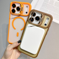 Coque magnétique de protection MOQ 500 pour iPhone 18 Pro Max, nouvelle coque de téléphone avec support pour objectif, compatible avec les coques Frost pour iPhone 18 et 17.