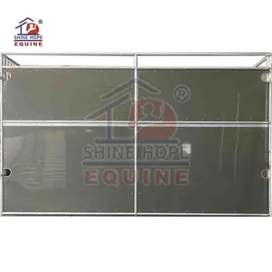 Portable Movable Horse Stables Temporary 12 Foot Horse Stall Fronts