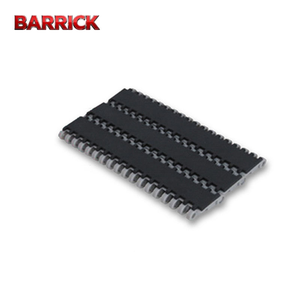 900 Serisi Kauçuk Yüzeyli Kaymaz Modüler Bant Endüstriyel Konveyör Özelleştirilmiş Modüler Konveyör Bandı Paketleme İçin - Product Image 3