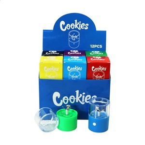 portable Plastic Electric herb tobacco grinder for smoking wholesale herb vapor plastic grinder for sale