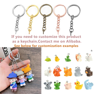 Tùy Chỉnh Nhựa Xoài Chuối Keychain Charms Cổ Tích Phong Cách Nhân Tạo Thu Nhỏ Trái Cây Vườn Đồ Trang Trí Đối Với Trang Trí Nội Thất - Product Image 5