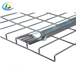 अनुकूलित भारी शुल्क एफ चैनल सामग्री हैंडलिंग वेल्डेड जस्ती तार अलंकार स्टैकिंग रैक और अलमारियों इस्पात फूस - Product Image 2