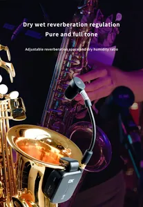 音楽愛好家向け 屋外演奏用 プロフェッショナル DK サックス ワイヤレスマイク MP-10pro - Product Image 5