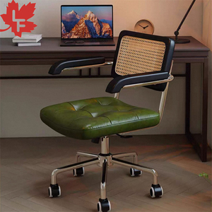 Sillas Modernas de Alta Calidad con Tapicería Verde, Sillas Acolchadas con Soporte Lumbar Profundo, <span class=keywords><strong>Silla</strong></span> <span class=keywords><strong>Cesca</strong></span> de Mimbre de Marcel Breuer - Product Image 6