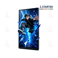 Écran LCD Startek pour intérieur, 3D sans lunettes, 4320x7680 8K, angle de vision ultra-large, 86 pouces, pour centres commerciaux