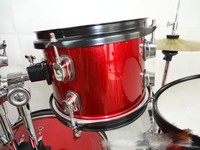 Offre Spéciale – Batterie de Tambourins pour Enfants en Bois de Bouleau Rouge de Marque OEM avec Peaux de Tambour en Peau de Mouton, Modèle M-D-SET03, 22 kg