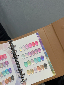 Euro 2026 Nouveau Gel de vernis à ongles effet œil de chat, perles de verre et petites bulles, 24 couleurs, blanc, violet eau bouillie, effet <span class=keywords><strong>aurore</strong></span> œil de chat - Product Image 1