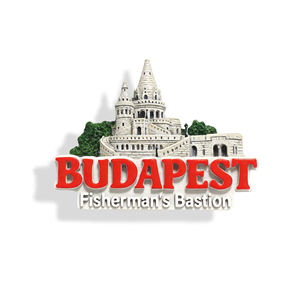 Imán para refrigerador de Bruselas, hecho a mano, de resina con logotipo personalizado, imanes de recuerdo de una sola casa de - Product Image 3