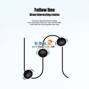 <span class=keywords><strong>Robot</strong></span> de suivi de ligne EPT mignon et <span class=keywords><strong>robot</strong></span> de suivi de ligne intelligent inductif dessinant des lignes, jouet stylo magique - Product Image 4
