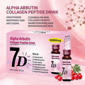 Private Label Kollagen-Pulver Flüssig-Kollagen Schönheitsprodukt Anti-Aging Hautaufhellung Haarwuchs 50ml pro Flasche - Product Image 4