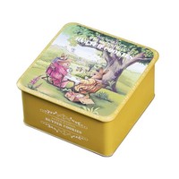 Boîte d'emballage carrée de luxe en fer blanc de qualité alimentaire, hermétique, pour biscuits, gâteaux, snacks, bonbons et chocolats - Marque de haute qualité