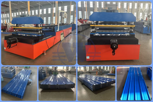 Máquina de Conformado de Paneles Metálicos para Techos en Sudáfrica, Máquina de Conformado de Acero Trapezoidal IBR, Alta Resistencia a la Abrasión - Product Image 6