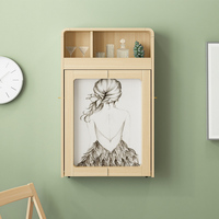 Table à manger murale multifonctionnelle, pliante, en bois, livraison gratuite