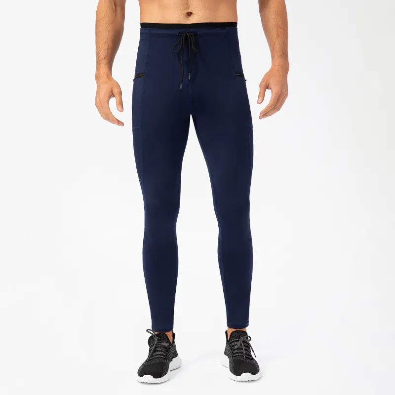 Mannen Compressie Strakke Leggings Hardloopsport Mannelijke Gym Fitness Joggingbroek Snel Droog Broek Training Yoga Broekjes