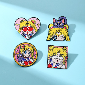 Épinglette Sailor Moon pour fille, style anime - Product Image 1