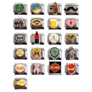 Nouvelle série de bracelets modulaires style italien : Chaîne d'assemblage personnalisable pour un look festif et une touche de personnalité – Accessoire de mode - Product Image 5