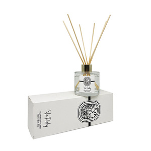 ROSES 100ml English Pear Rattan Glass Eco-Friendly Fresh Aromatherapy Candle & Air <b>Diffuser</b> with Long Lasting Fragrance for Room - Product Image 4