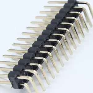 Factory Price Smd Pin Header 2.54mm Pitch Right Angle Smt 1.27Mm Single/Dual Row Pin Header