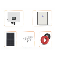 Kit de panneaux solaires monocristallins économiques, flexibles, pliables, puissants et légers pour les maisons d'île et de plage