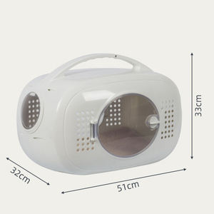 Offre Spéciale Portable petite taille transporteur pour animaux de compagnie fabricant vol Pet meubles chien <span class=keywords><strong>Cage</strong></span> en plastique Air <span class=keywords><strong>Cage</strong></span> boîte - Product Image 5