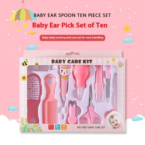 Venta al por mayor <span class=keywords><strong>de</strong></span> suministros maternos e infantiles, juego <span class=keywords><strong>de</strong></span> caja <span class=keywords><strong>de</strong></span> regalo para el <span class=keywords><strong>cuidado</strong></span> del bebé <span class=keywords><strong>de</strong></span> 10 piezas, cortaúñas y cuchara para las orejas para el <span class=keywords><strong>cuidado</strong></span> <span class=keywords><strong>de</strong></span> la nariz y los oídos <span class=keywords><strong>de</strong></span> los niños - Product Image 2